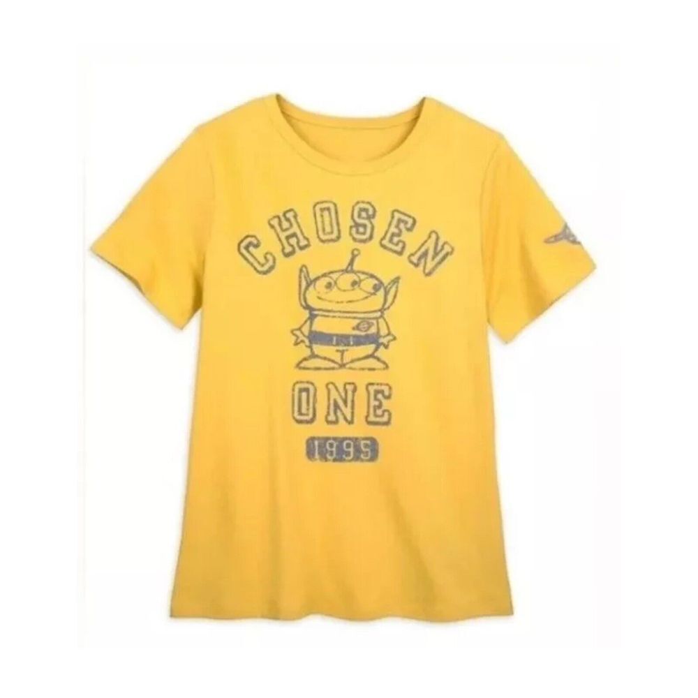 Disney Parks Pixar Toy‎ Story T Shirt Size XL Alien Chosen One Yellow Unworn